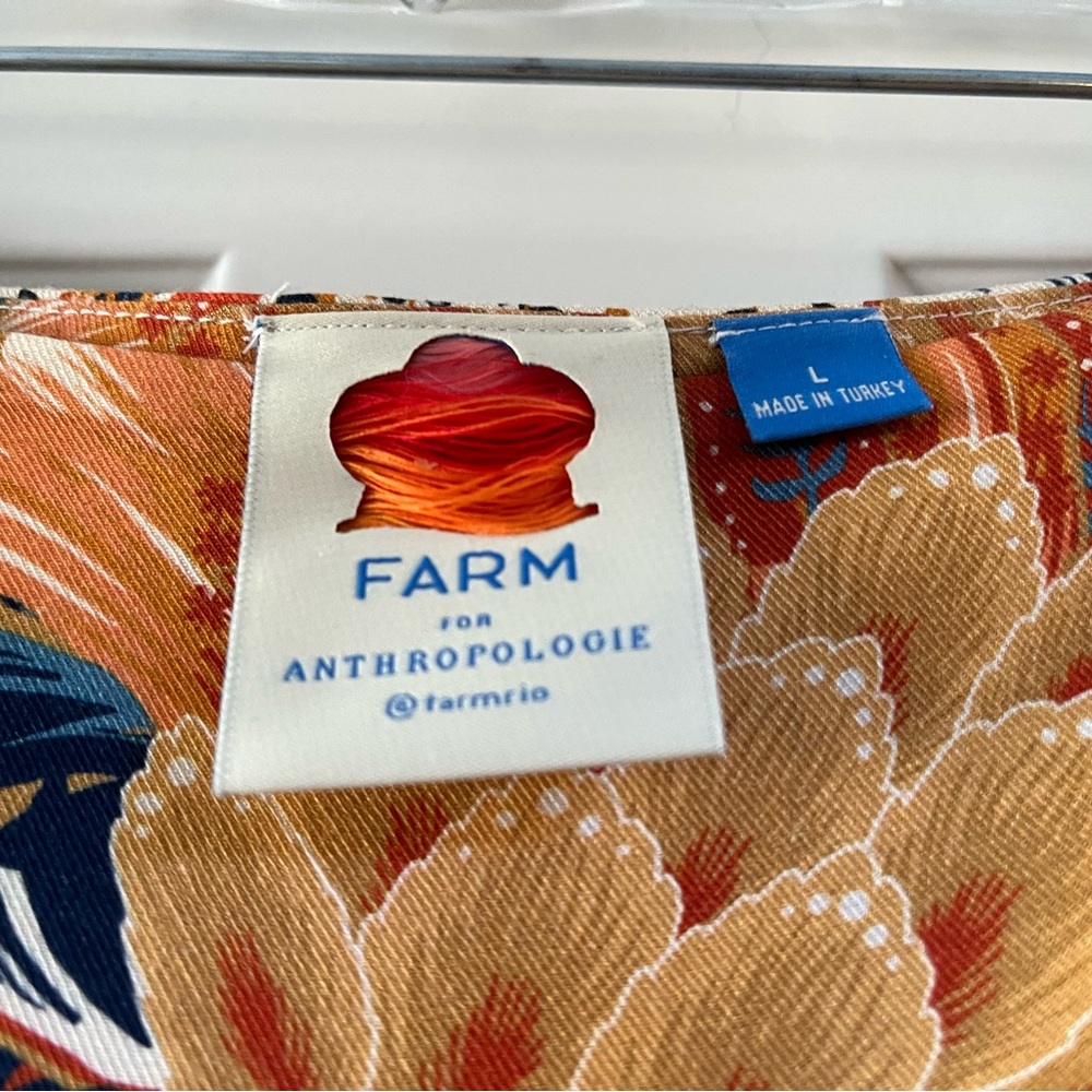 FARM Rio Vibrant Floral Top & Matching Skirt